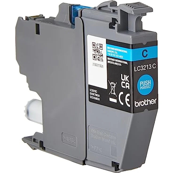 Brother LC-3213C Tintenpatrone (400 Seiten, geeignet für Brother DCP-J772DW, DCP-J774DW, MFC-J890DW, MFC-J895DW) cyan – Bild 2