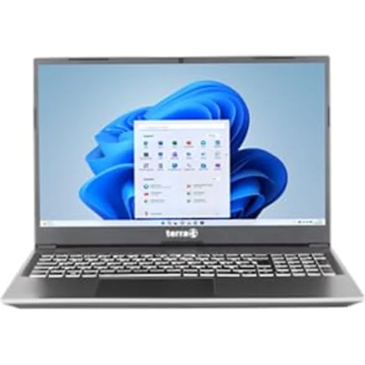 Wortmann TERRA MOBILE 1517R, 15.6" Notebook mit Intel Core i3-1315U, 8 GB RAM, 500 GB SSD, Grau, Windows 11, Wi-Fi 6
