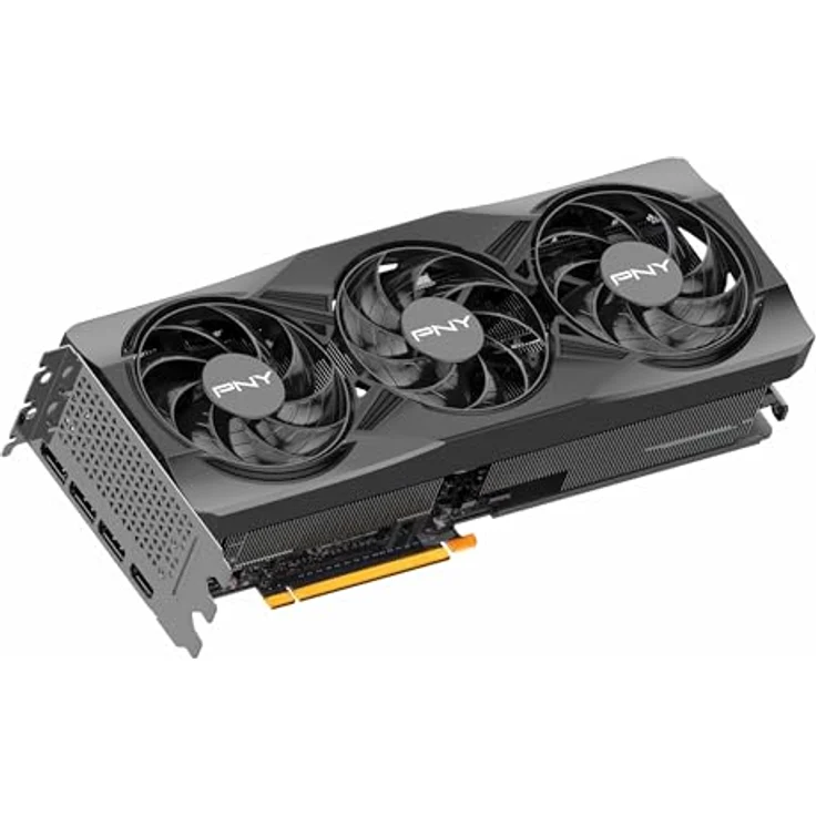 PNY GeForce RTX 5070 Ti 16GB OC Triple Fan, Grafikkarte mit 16GB GDDR7, 2295 MHz Boost-Frequenz, PCIe 3.0, 3x DisplayPort, 1x HDMI – Bild 3