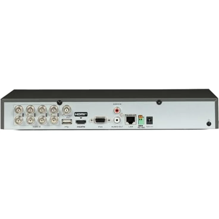 Hikvision Gravador DVR Pro iDS-7208HQHI-M1/XT, 8 Kanäle, 3K Auflösung, Unterstützung für 1 HDD bis 10 TB, schwarz – Bild 4