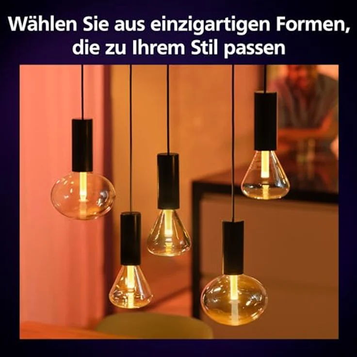 Philips Hue Lightguide smarte Lampe, Triangle Form, weißes und farbiges Licht, Bluetooth kompatibel, Sprachsteuerung mit Alexa, Apple Home und Google Assistant, Klar – Bild 3