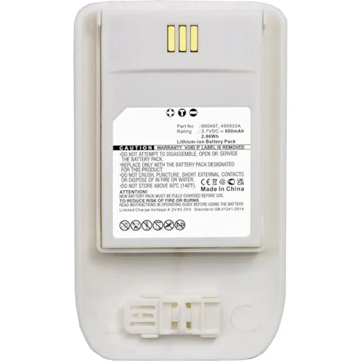 Coreparts Battery for Mitel, Ascom Marke, Handy-Akku