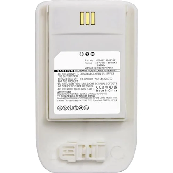 Coreparts Battery for Mitel, Ascom Marke, Handy-Akku