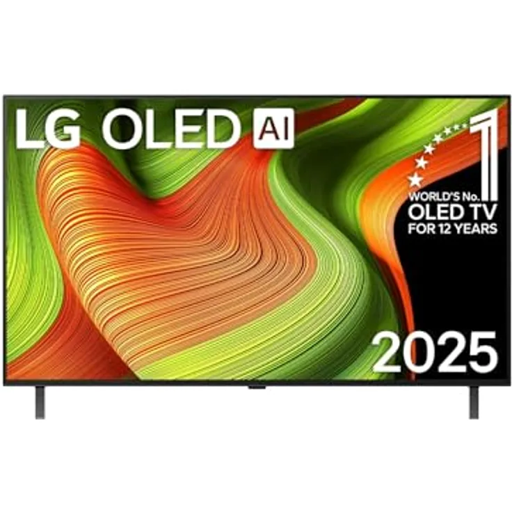 LG OLED48B59LA, 48 Zoll 4K OLED AI TV mit α8 Gen2 4K AI Prozessor, Dolby Vision, Dolby Atmos, webOS 25, 120Hz