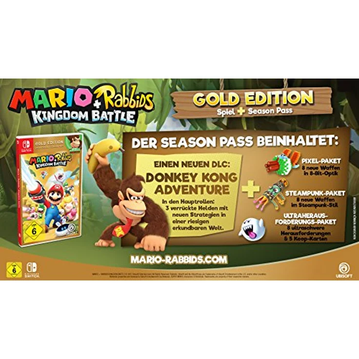 Mario + Rabbids - Kingdom Battle (Gold Edition) (Switch) – Bild 3