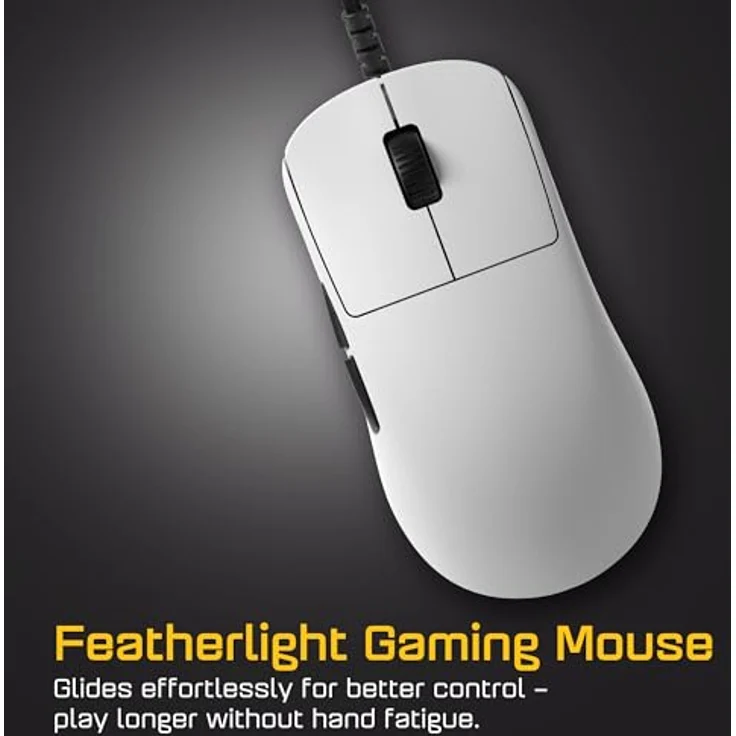 Endgame Gear OP1 8k v2 Gaming-Maus, 8.000Hz Polling-Rate, PixArt PAW3950 Sensor, mechanische Kailh GX Switches, ultraleicht, weiß – Bild 6