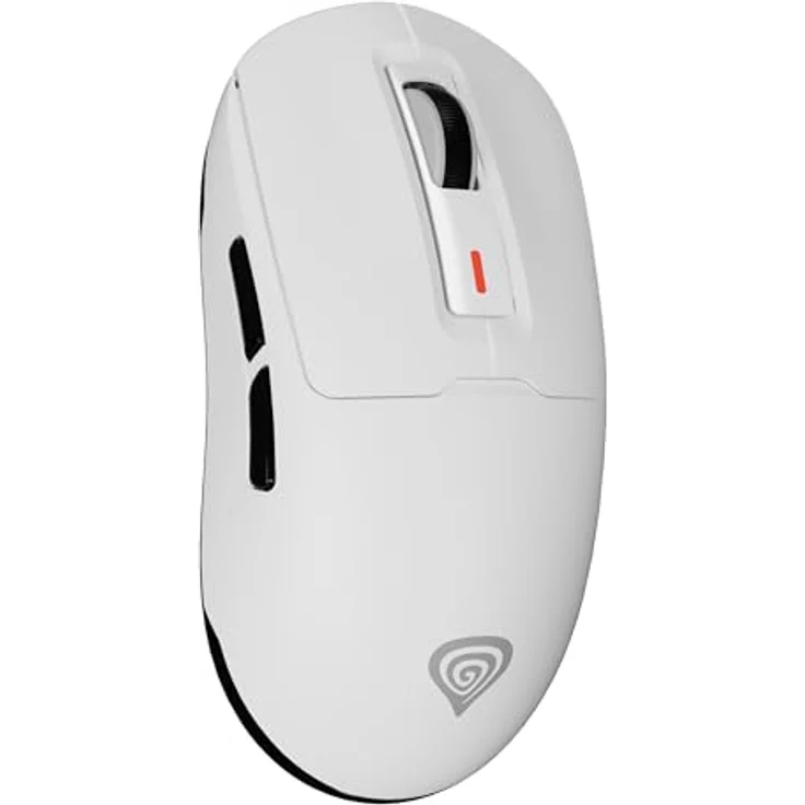 Genesis Zircon 660 Gaming Maus, Weiß, RF Wireless + Bluetooth + USB Type-A, Optisch 12000 DPI – Bild 1