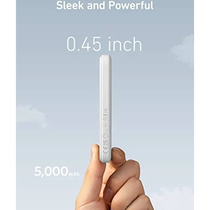 Anker 621 Magnetic Battery (MagGo), weiß (A1610022) – Bild 3