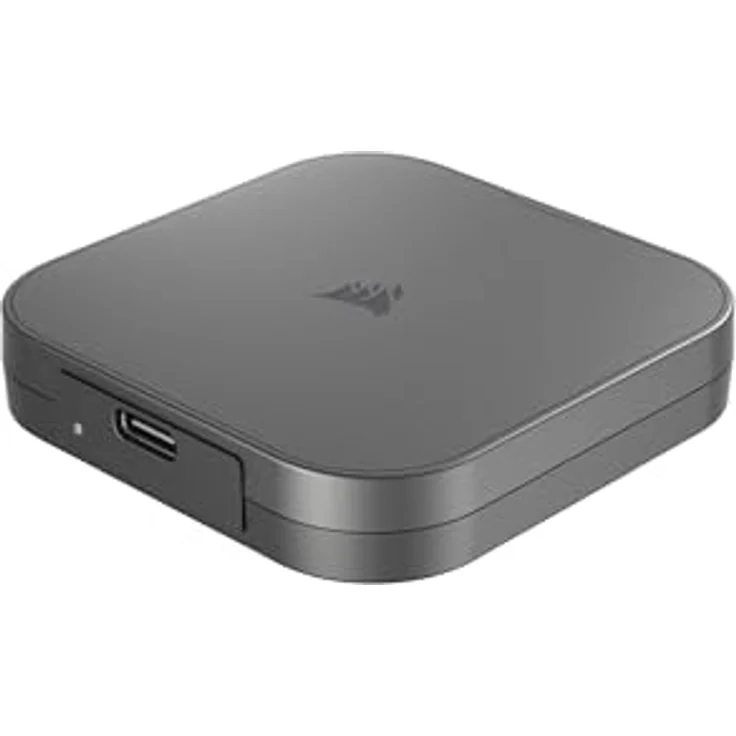 Corsair SSD Corsair EX400U 2TB USB-C ext (CSSD-EX400U2TB), externe SSD mit 4000 MB/s Lesegeschwindigkeit, schwarz: grey – Bild 2