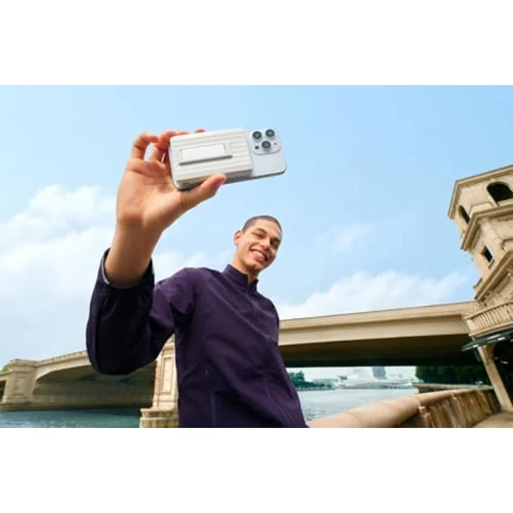 EcoFlow RAPID Mag Powerbank 10.000mAh, kompakte Powerbank mit 30W USB-C Ausgang und MagSafe-Kompatibilität, weiss – Bild 6