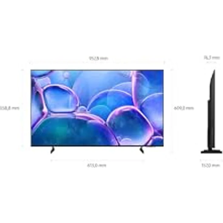 Samsung Crystal UHD 4K U70F, 43 Zoll (108 cm) LED Fernseher mit Crystal Prozessor 4K, MetalStream Design, Smart AI TV und Gaming Hub – Bild 4