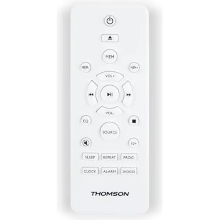 Thomson MIC121BT White, Bluetooth Kompaktanlage mit CD-Player, USB-Anschluss und FM-Radio, 50 W – Bild 2