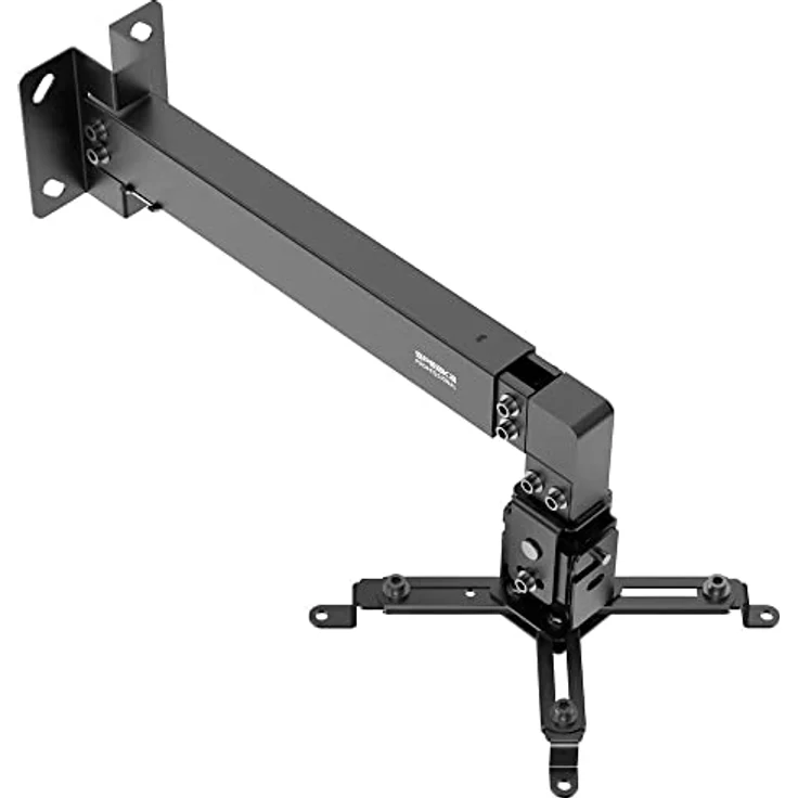 SpeaKa Professional SP-PWM-100 Beamer-Wandhalterung Drehbar Wandabstand (max.): 600 mm Schwarz – Bild 4