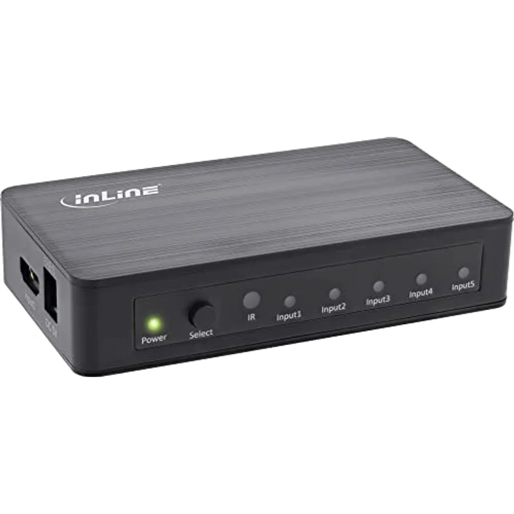 InLine® HDMI Switch, 5-Fach, 4K2K@60Hz, HDCP 2.2 – Bild 1