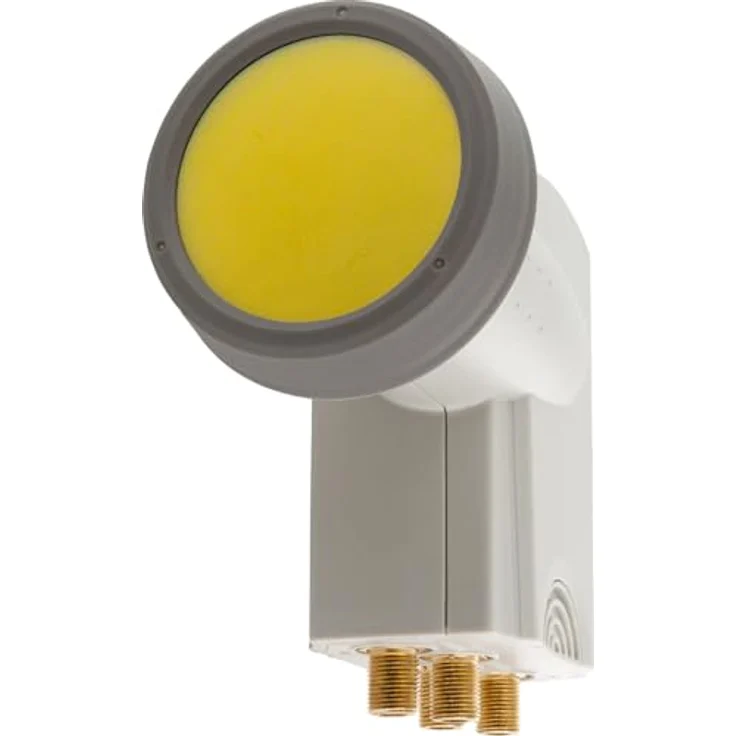 SCHWAIGER 364 Quad LNB, Low Noise Blockconverter mit Sun Protect Technologie, hitzebeständig, wasserdichter Wetterschutz, hellgrau – Bild 5
