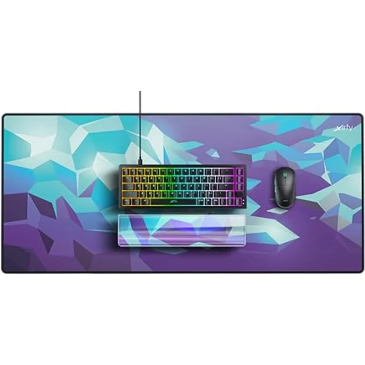 Cherry XTRFY WR5, kompakte Tastatur-Handgelenkauflage in Litus Blue – Bild 3