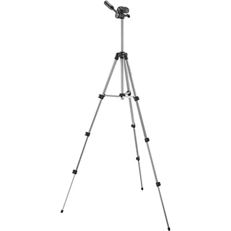 Cullmann ALPHA 1000 Stativ mobile m. Smartphonehalter (3 Auszüge, Gewicht 480g, Tragfähigkeit 1 kg, 106cm Höhe, Packmaß 37cm), silber – Bild 6