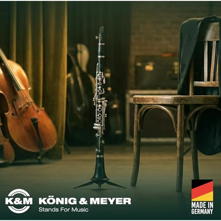 K&M 15228 Klarinettenständer schwarz – Bild 5