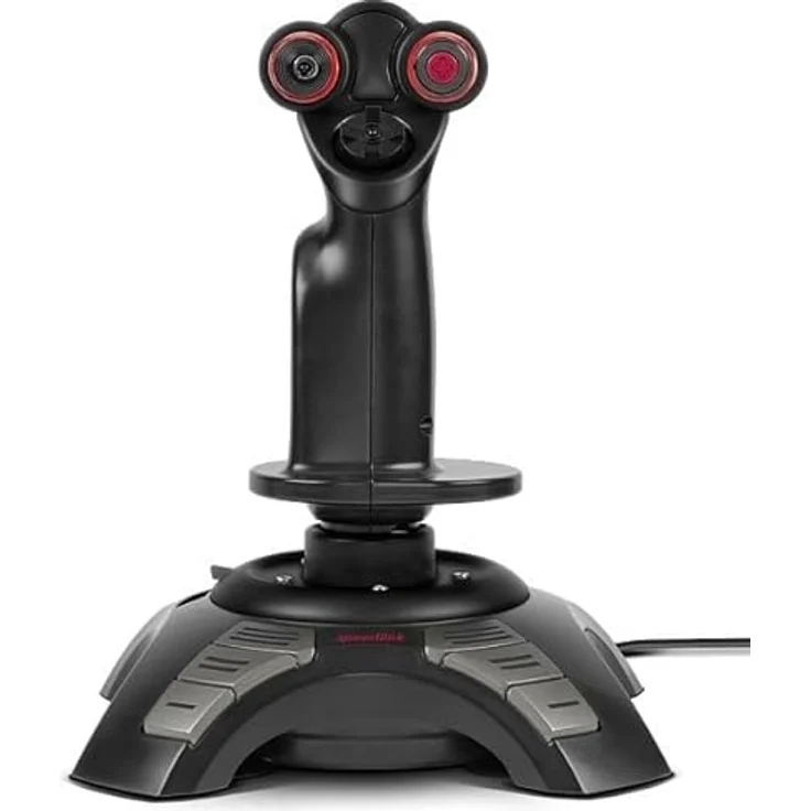 Speedlink PHANTOM HAWK Flight Stick, Gaming Joystick für PC - Computer, Controller für Simulator Spiele - schwarz – Bild 9