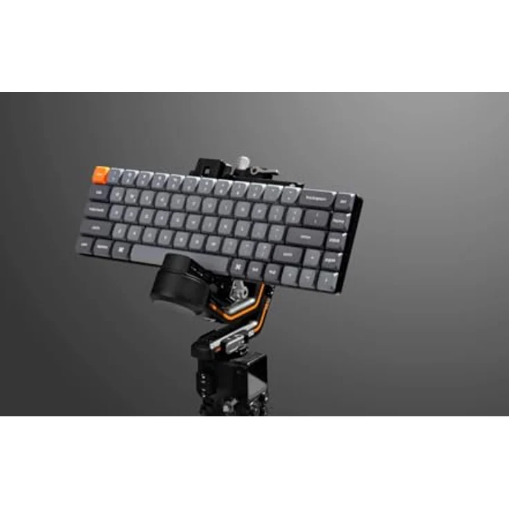Keychron K7 Max QMK/VIA Ultraflache Kabellose Mechanische Gaming-Tastatur, 2,4 GHz/Bluetooth/USB, 65% Layout, RGB LED, Switch Brown, Hot-Swappable, für Mac Windows, Aluminiumgehäuse – Bild 2
