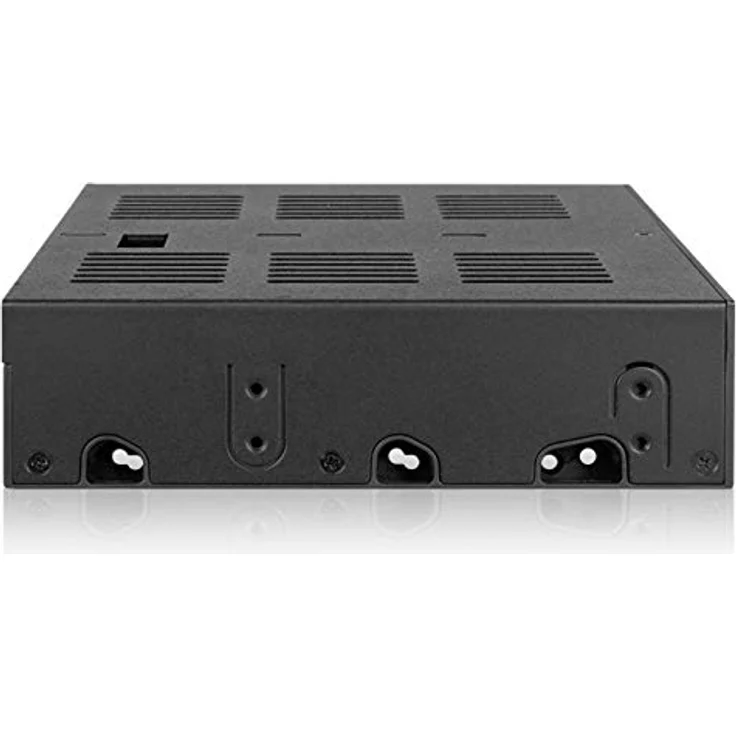 ICY DOCK Wechselrahmen für 2X 2,5 Zoll (6,4cm) SATA-SAS SSD-HDD und 1x 3,5 Zoll (8,9cm) Gerät ExpressCage MB322SP-B – Bild 3