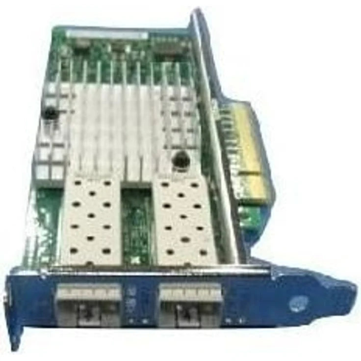 Dell Intel X520 DP Netzwerkadapter (Ethernet), Netzwerkkarte - PCIe Low-Profile, 10 GigE, für PowerEdge Server - Farbe: Schwarz – Bild 1