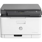 HP Color Laser 178nwg Multifunktions-Farblaserdrucker (Drucker, Scanner, Kopierer, WLAN, Airprint), weiß-grau, 3-in-1