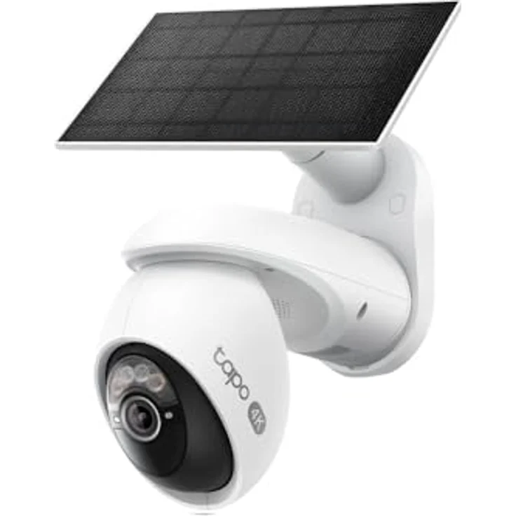 TP-Link Tapo C660 KIT, Netzwerkkamera mit 3840 x 2160 Pixeln, IP65 Schutzart, digitaler Zoom bis 18x, Weiss – Bild 1