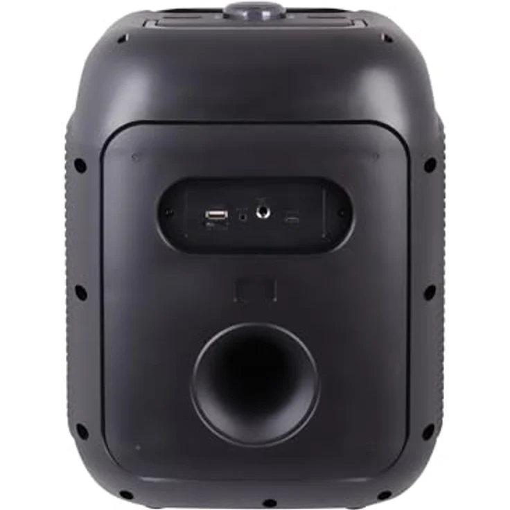 Trevi XF 215 KB, Akkubetrieb Bluetooth Lautsprecher mit 60 W RMS, USB und microSD, Schwarz – Bild 4