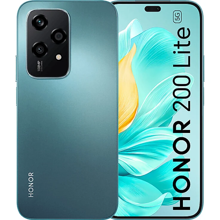 HONOR 200 Lite 256 GB Cyan Lake Dual SIM – Bild 1