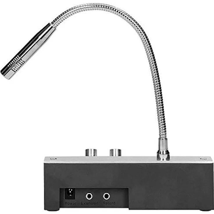 ORNO Virone Spatium Intercom System, bidirektionale Gegensprechanlage mit flexiblem Mikrofon, silber – Bild 4