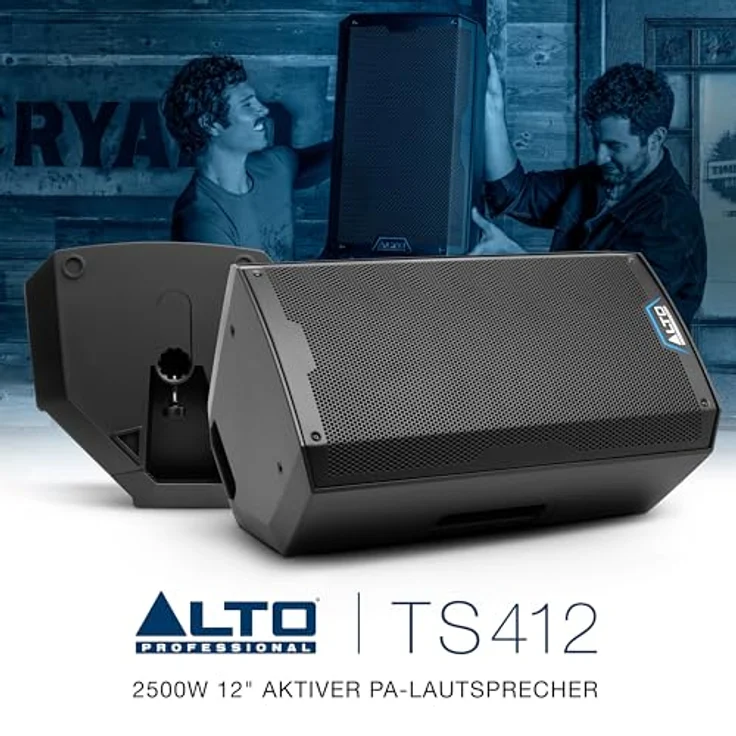 ALTO TS412, 2500 Watt 12-Zoll Aktiver PA-Lautsprecher mit 3-Kanal Mixer, Bluetooth-Streaming, DSP App, schwarz – Bild 10