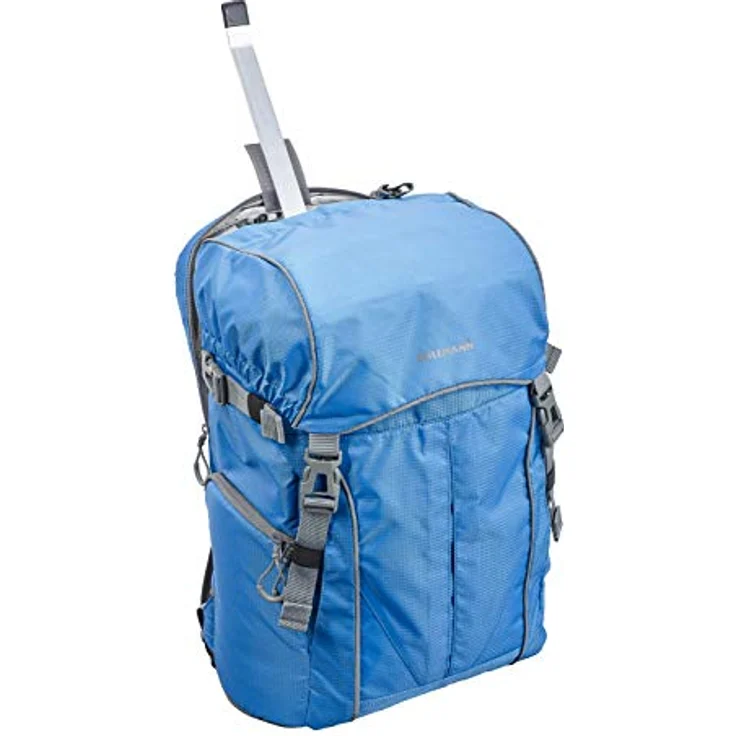CULLMANN ULTRALIGHT 2in1 Daypack 600+ Foto--Wanderrucksack mit Schultertasche, Innenmaß Kamerafach 240x190x120mm, blau – Bild 5
