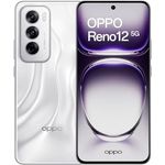 OPPO Reno12 5G (256 GB, Astro Silver, 6.70", Dual SIM, 50 Mpx, 5G) Smartphone, Silber