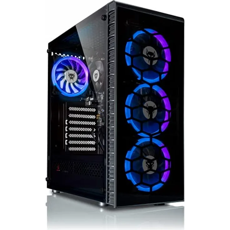 BEASTCOM Q3 Essential Gaming PC, AMD Ryzen 7 8X 4,60GHz, 4K Vega Radeon Grafik, 32GB RAM, 1TB SSD, HDMI, WiFi, Windows 11 Pro