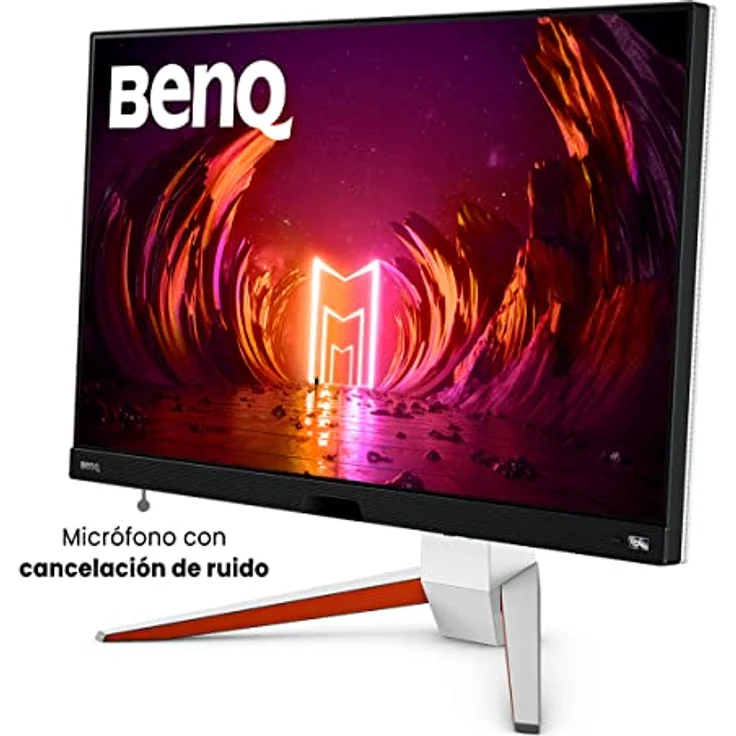BenQ MOBIUZ EX2710U 4K Gaming Monitor (27 Zoll, IPS, 144 Hz, 1ms, HDR 600, HDMI 2.1, 48 Gbps volle Bandbreite, VRR kompatibel für PS5, Fernbedienung), Weiß – Bild 4