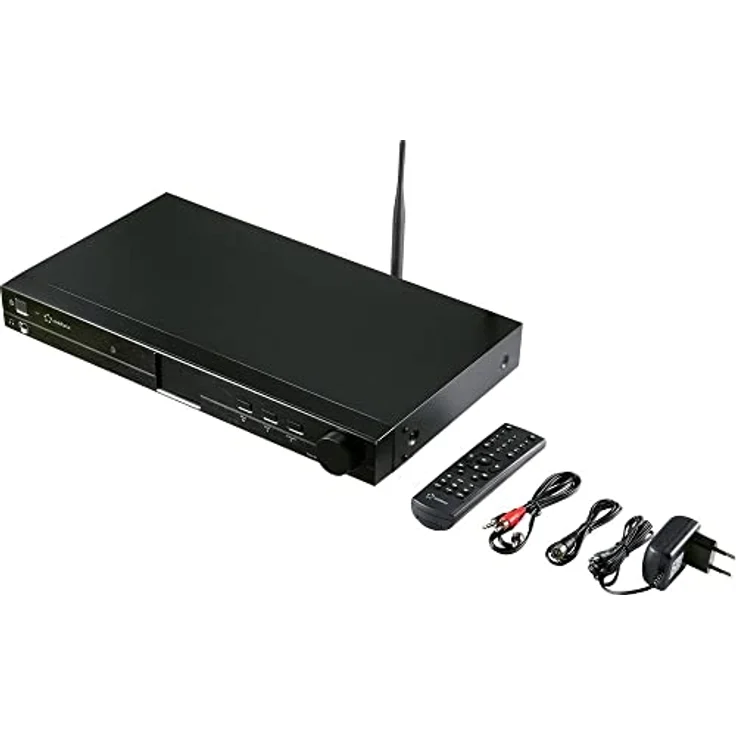 Renkforce RF-DAB-IR1700 Radio-Adapter Internetradio Aluminium (gebürstet) (MA-20) schwarz – Bild 6