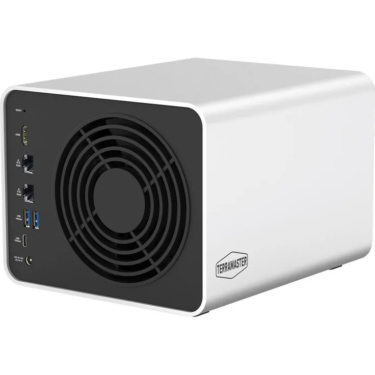 TerraMaster F4-425 Plus, 4-Bay NAS mit Intel N150 Quad-Core, 16 GB DDR5-RAM, ohne Festplatten