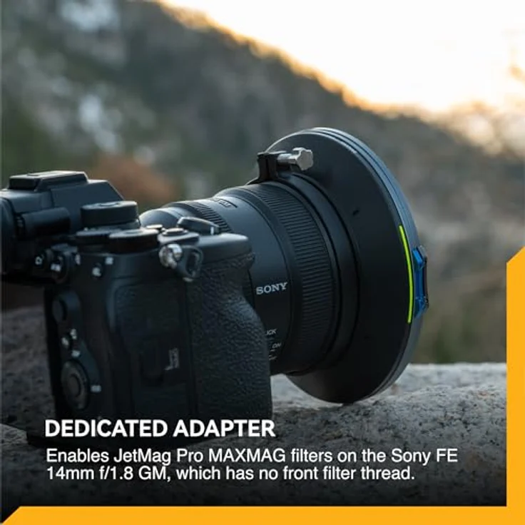 NiSi JetMag Pro MAXMAG, Magnetischer Adapterring aus Aluminium für Sony 14mm F1.8 – Bild 3