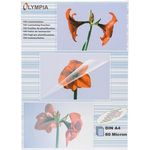 Olympia Laminierfolien 9166, DIN A4, 80 mic, glänzend, 100 Stück