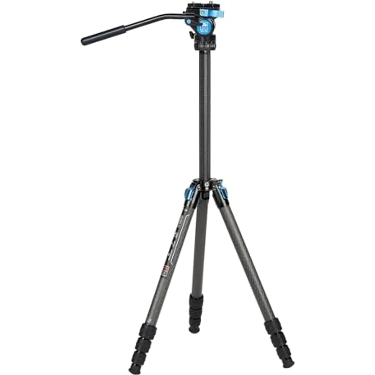 SIRUI ST-124 Superb Travel Dreibeinstativ Carbon mit Videokopf VA-5 ST-Serie – Bild 4
