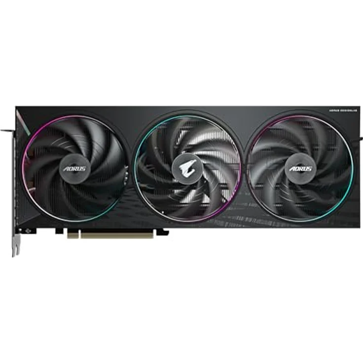 Gigabyte AORUS GeForce RTX 5060 Ti Elite 16G Grafikkarte – 16 GB GDDR7, 128 Bit, PCI-E 5.0, 2722 MHz, 3 x DisplayPort, 1 x HDMI, RGB Halo, Dual BIOS, WINDFORCE Kühlsystem – Bild 2