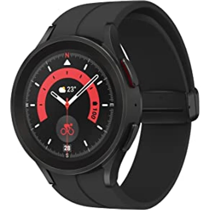 Samsung Galaxy Watch5 Pro Schwarz-45MM Bluetooth, blacks – Bild 1
