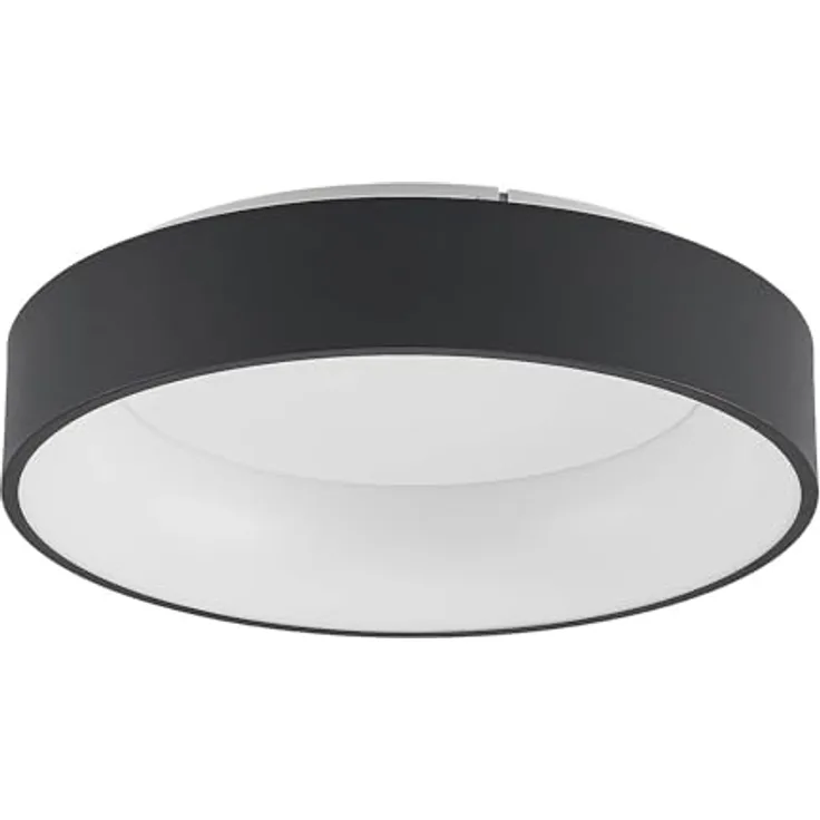Arcchio LED Deckenleuchte 'Aleksi' (Modern) in Schwarz aus Metall - Energiesparende Küchenlampe (1 flammig)