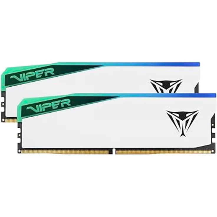 Patriot Viper Elite RGB DDR5 RAM 48GB (2 x 24GB) 6000 MT/s CL30 mit anpassbarer RGB-Beleuchtung