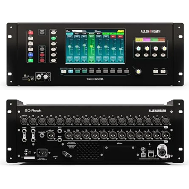 Allen & Heath SQ-Rack, Digital Mixer mit hochwertiger Verarbeitung und ausgewählten Materialien – Bild 1