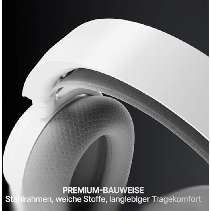SteelSeries Arctis Nova 7X Gen 2, Kabelloses Gaming Headset mit Rauschunterdrückung und 40 mm Treiber, Weiss – Bild 8