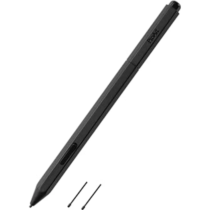 ASUS Proart Pen MPA01 Digitaler Stift mit WACOM EMR-Technologie, Druckempfindlichkeit von 4096 Stufen und 40°, Schwarzenachtschwarz