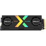PNY CS3150 XLR8 Gaming Epic-X RGB™ 2TB M.2 NVMe Internal Solid State Drive (SSD) with RGB Heatsink - M280CS3150XHS-2TB-RB