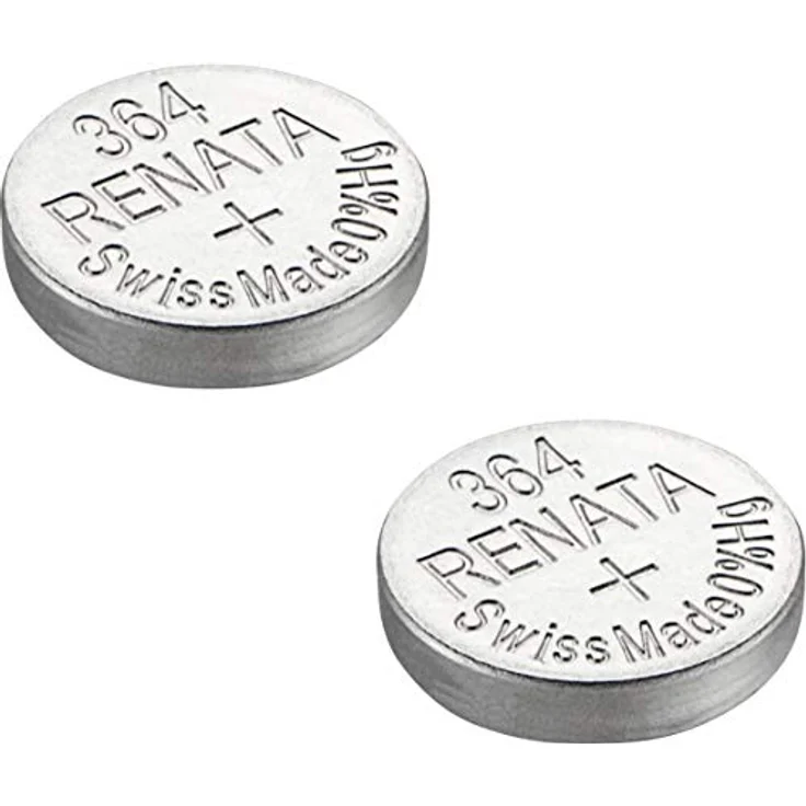 Renata 364 SR621SW Silberoxid-Uhrenbatterie, 2 Stück, kompatibel mit über 40 Modellen – Bild 2